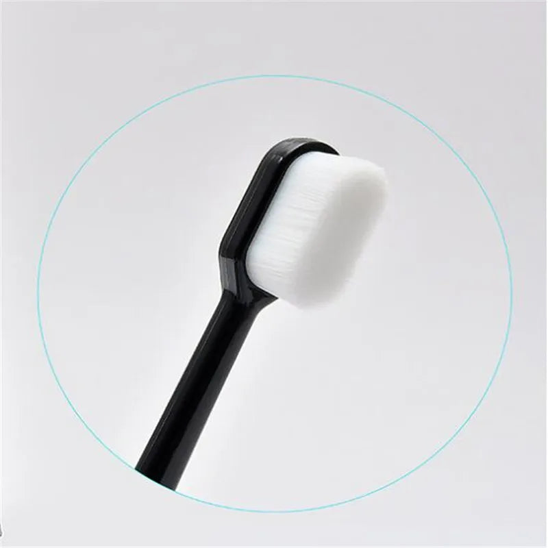 Environmentally Toothbrush Ultra-Fine Soft Toothbrush Deep Cleaning Soft Brush Teeth Adult Kids Manual Toothbrush for Oral Care