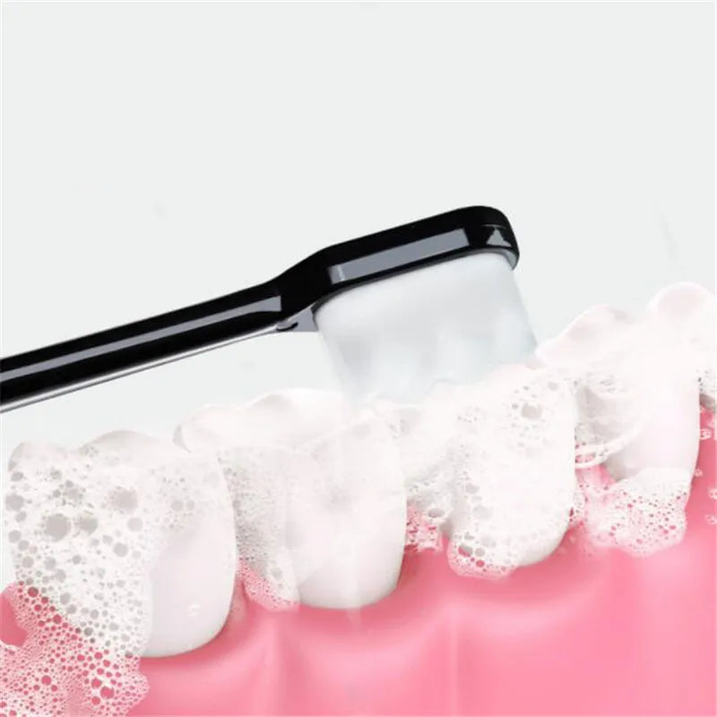 Environmentally Toothbrush Ultra-Fine Soft Toothbrush Deep Cleaning Soft Brush Teeth Adult Kids Manual Toothbrush for Oral Care