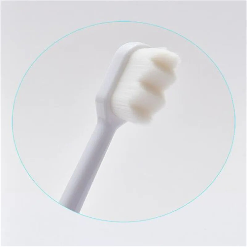 Environmentally Toothbrush Ultra-Fine Soft Toothbrush Deep Cleaning Soft Brush Teeth Adult Kids Manual Toothbrush for Oral Care