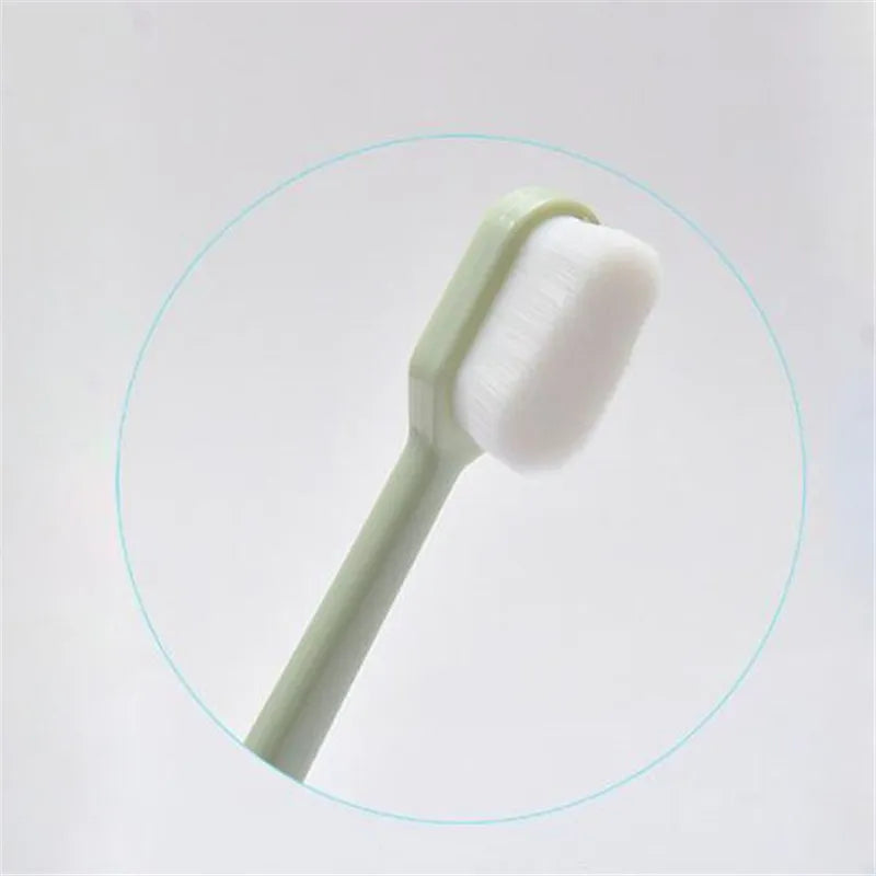 Environmentally Toothbrush Ultra-Fine Soft Toothbrush Deep Cleaning Soft Brush Teeth Adult Kids Manual Toothbrush for Oral Care