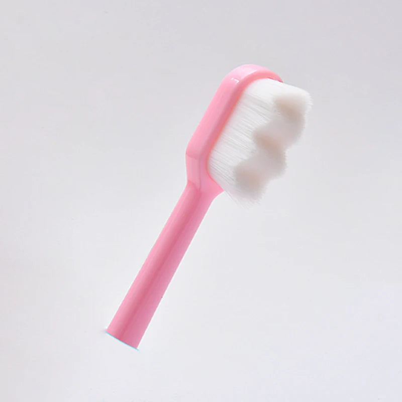 Environmentally Toothbrush Ultra-Fine Soft Toothbrush Deep Cleaning Soft Brush Teeth Adult Kids Manual Toothbrush for Oral Care